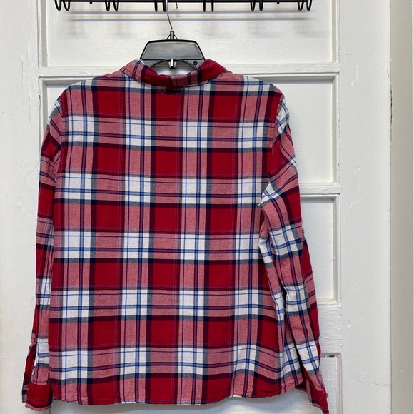 Faded glory women’s button down plaid shirt size Xl - Picture 5 of 7